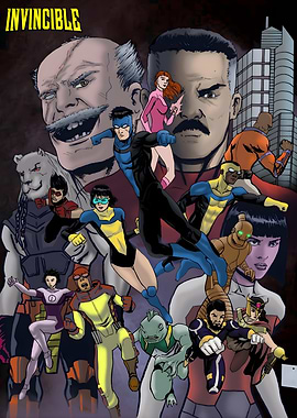 Invincible Comic Book Cover