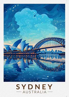 Sydney Opera House and Harbour Bridge