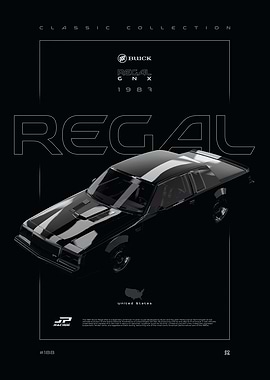 1987 Buick GNX Poster