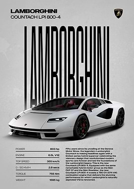 Lamborghini Countach LPI 800-4