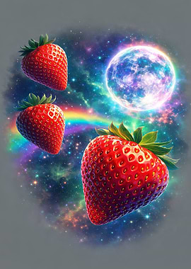 Strawberry in Space