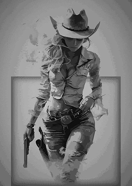 Cowgirl with a Gun