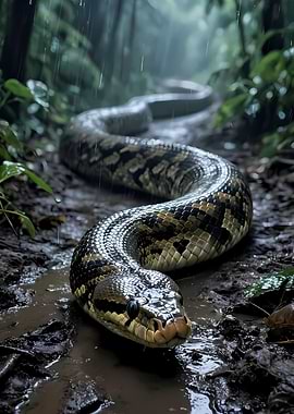 Python in a Rainy Jungle