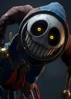Creepy Jester Character