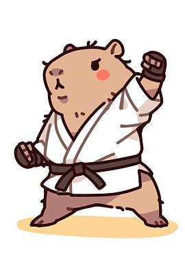 Karate Capybara