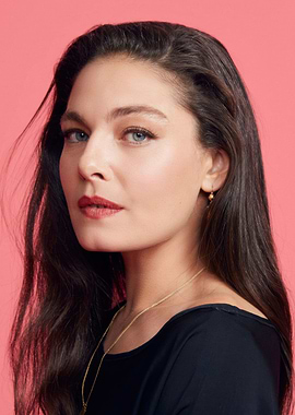 alexa davalos with Blue Eyes and Dark Hair