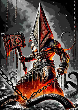 Pyramid Head with Great Axe