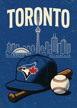 Toronto Blue Jays Baseball Art