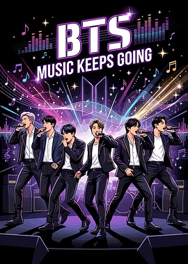 BTS Music Keeps Going
