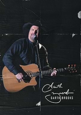 Garth Brooks Playing Guitar