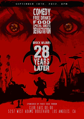 Brock Wilbur 28 Years Later Poster