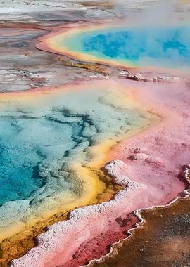 Geothermal Pool Colors