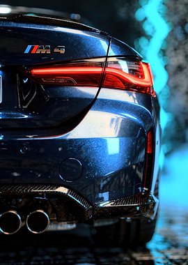 BMW M4 Rear Detail