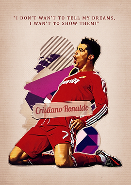 Cristiano Ronaldo Motivational Poster