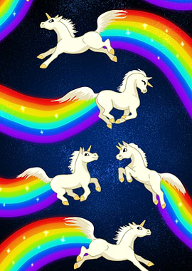 Unicorns and Rainbows in Space