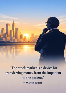 Warren Buffett quote on stock market