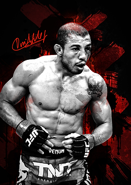 Jose Aldo UFC Fighter Portrait