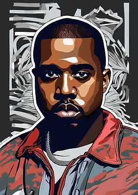 Kanye West Portrait