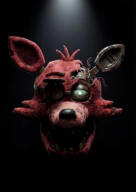 Foxy the Pirate Animatronic Head