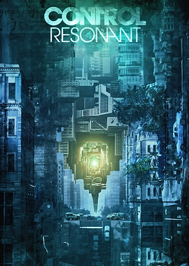Control Resonant Sci-Fi Cityscape
