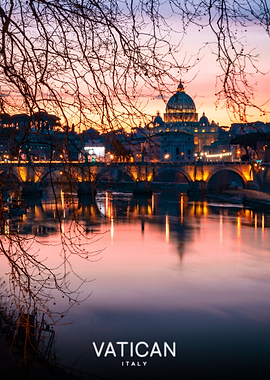 Vatican City at Sunset