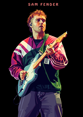 Sam Fender Playing Guitar