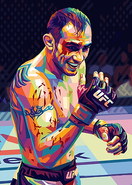 Tony Ferguson UFC Pop Art