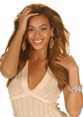 Beyoncé Posing with Hand in Hair
