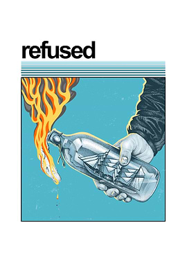 Molotov Cocktail with Ship in a Bottle