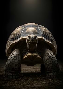 Giant Tortoise Close-up