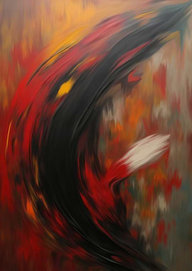 The Other Dimension v2 - Abstract painting