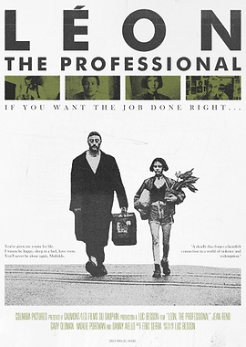 Léon: The Professional Movie Poster
