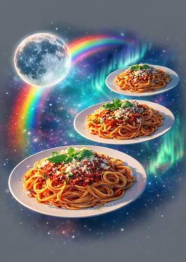 Spaghetti in Space