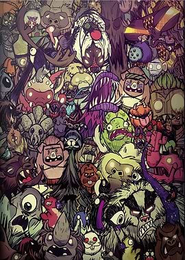 A chaotic collection of monsters