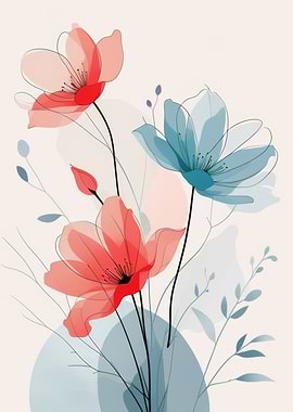 Watercolor Floral Illustration