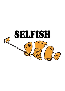 Selfish Clownfish Taking a Selfie