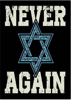 Never Again Star of David