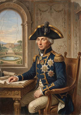 Portrait of Admiral Lord Nelson