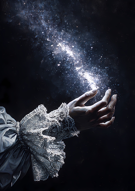 Hand Reaching for Stardust