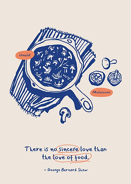 Omelet and Mushrooms Quote