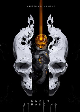 Death Stranding Hideo Kojima Game Poster