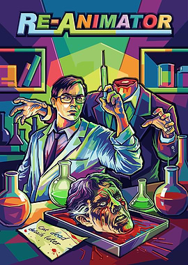 Re-Animator Movie Poster