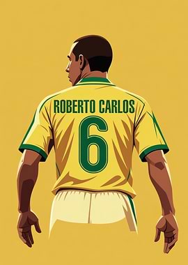 Roberto Carlos Soccer Jersey
