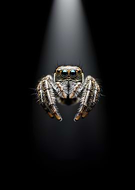 Jumping Spider Macro Shot