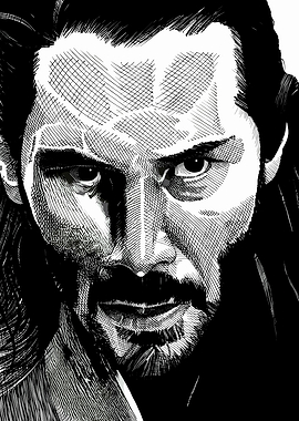 Intense Portrait of a Man