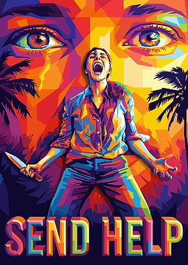 Send Help Pop Art