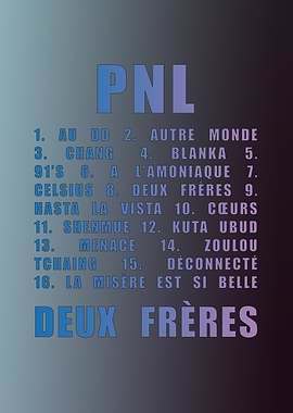 PNL Deux Frères Album Tracklist