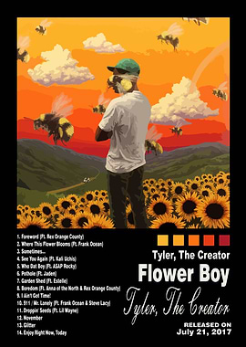 Tyler, The Creator Flower Boy Album Art