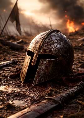 Medieval Battlefield Helmet