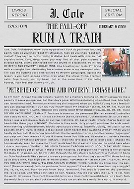 J. Cole Run A Train